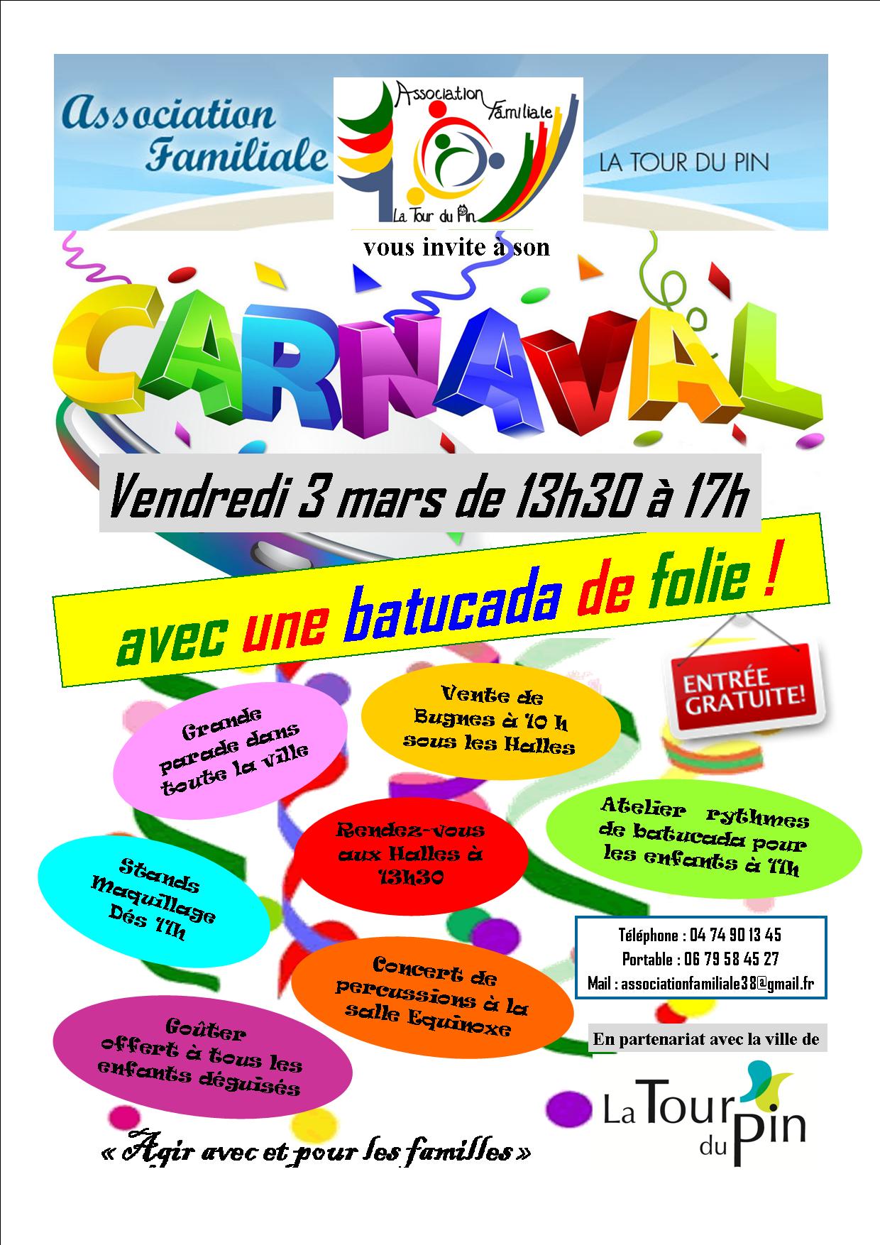 Affiche carnaval 2017