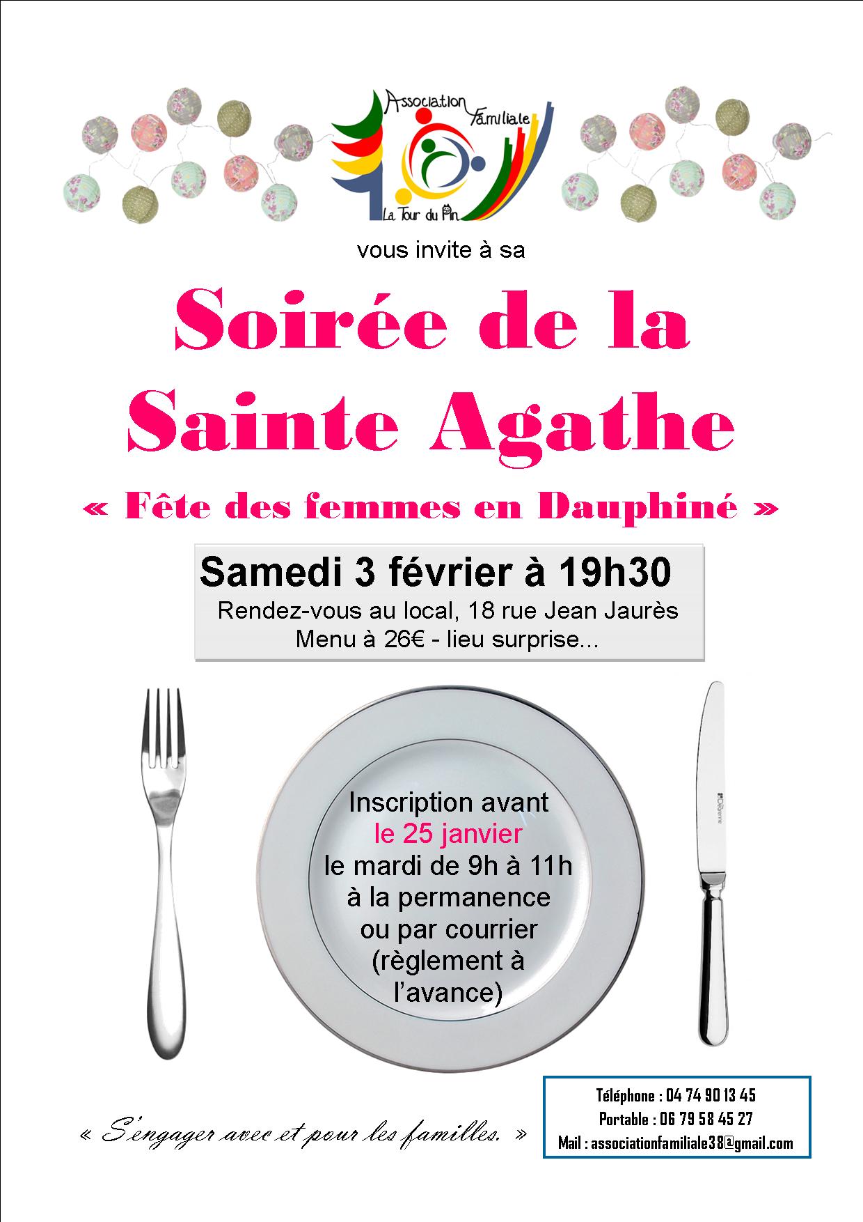 Affiche ste agathe 2018 revue stephanie 2